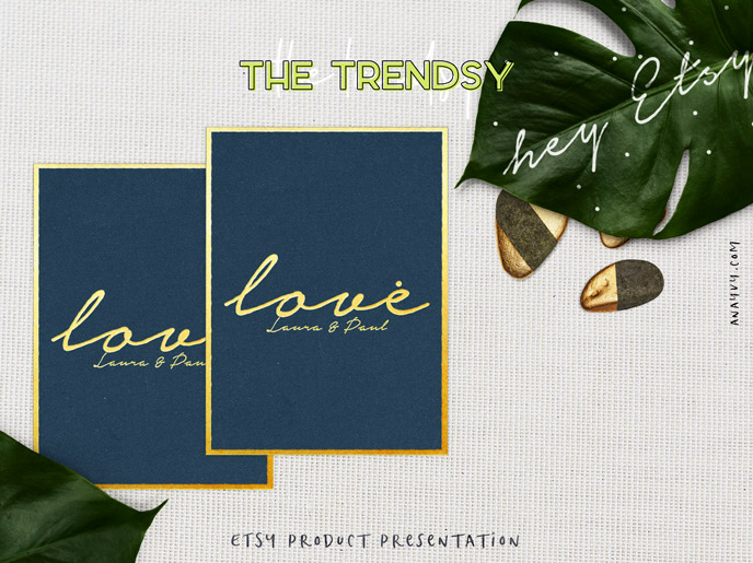 Etsy shop product presentation - the trendsy - made with scene creator mockup