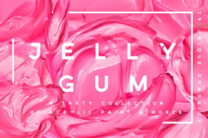 beauty cosmetic swash lipstick acrylic paint stroke acrylic jelly slime gum ana yvy
