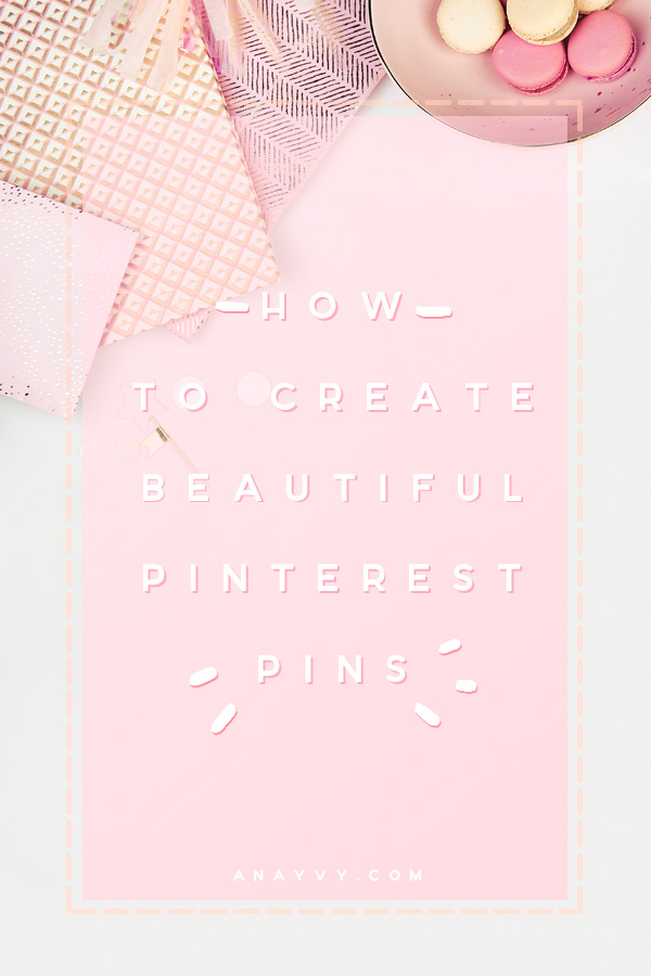 how to design create pinterest pin in photoshop tutorial stock images instagram ana yvy 