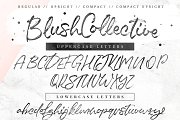 blush collective font pink coffie fonts pack preview lettering
