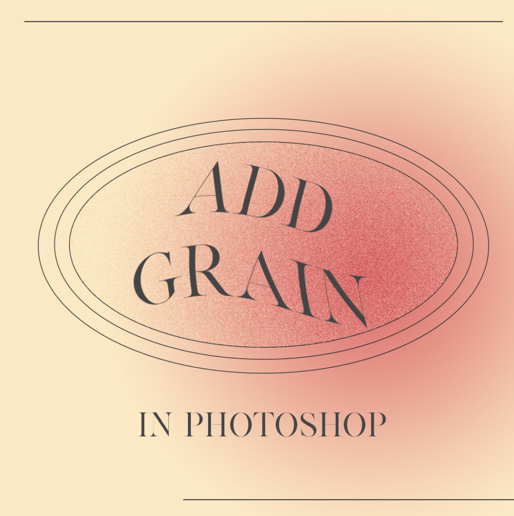 Retro Design Trend How to add grain in